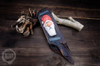 Hand-Carved Santa Claus Wall Art- Rustic Christmas Decoration. Personalised gift - A