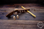 Wooden Cork-Crossbow and 3 corck: Handmade, Personalised Gift toy