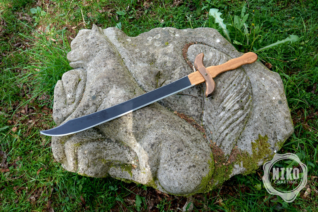 Wooden Large Toy Sword - Falchion: Handmade Personalised Gift