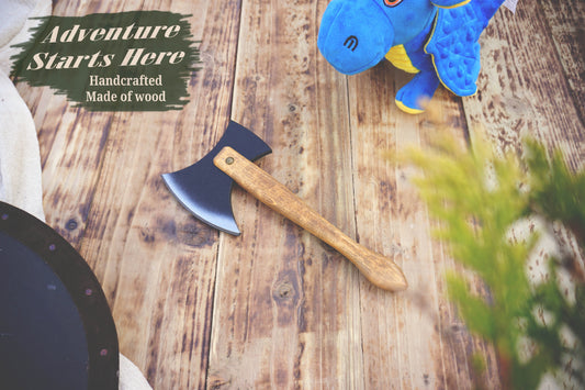 Wooden Small Toy Axe - Handmade, Personalised Gift