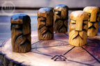 Three Men’s Morris – Handmade Wooden Board Game - Odin's Version