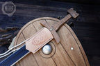 Wooden Viking Sword and Almond Shield - Handmade Personalised Toy - A