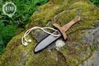 Small Wooden Toy Sword (Dagger) with scabbard - Handmade, Personalised gift