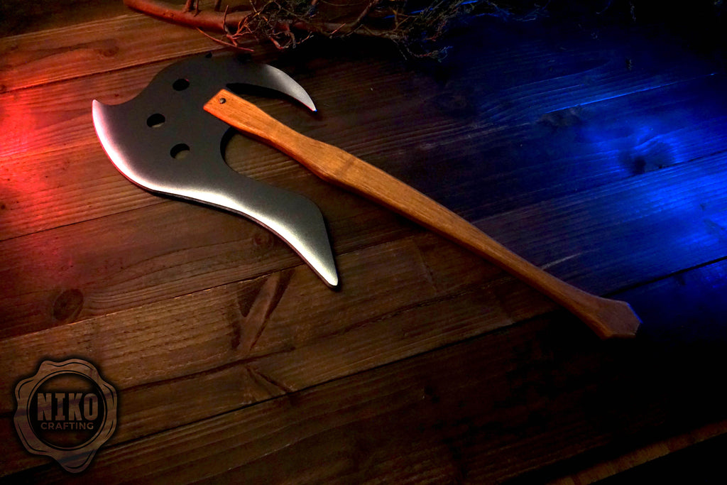 Wooden Large Fantasy Toy Axe - Personalised, Unique Gift.