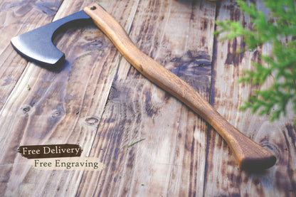 Wooden Viking Toy Axe - Handmade, Personalised Gift