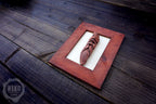 Hand Carved Viking in Frame - Personalized Rustic Home Decoration – Handmade Wal Art - Red/Brown
