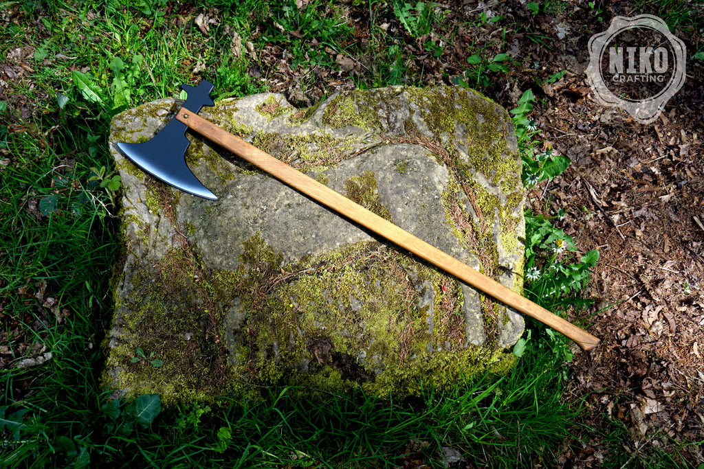 Wooden Medieval Toy Battle Axe – Viking Personalized, Unique Gift.