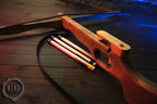 Large Wooden Crossbow and 3 Arrows: Handmade, Personalised Gift