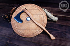 Wooden Viking Axe and Round Shield - Handmade Personalised Toy