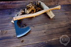 Wooden Viking Axe and Almond Shield - Handmade Personalised Toy