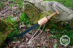 Wooden Viking swords - Langsax (Scramasax) - Handmade, Personalised gift