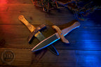 Small Wooden Toy Sword (Dagger) with scabbard - Handmade, Personalised gift