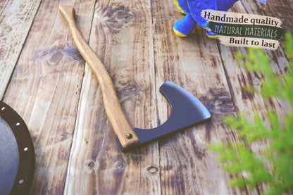 Wooden Viking Toy Axe - Handmade, Personalised Gift