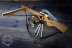 Large Wooden Crossbow and 3 Arrows: Handmade, Personalised Gift