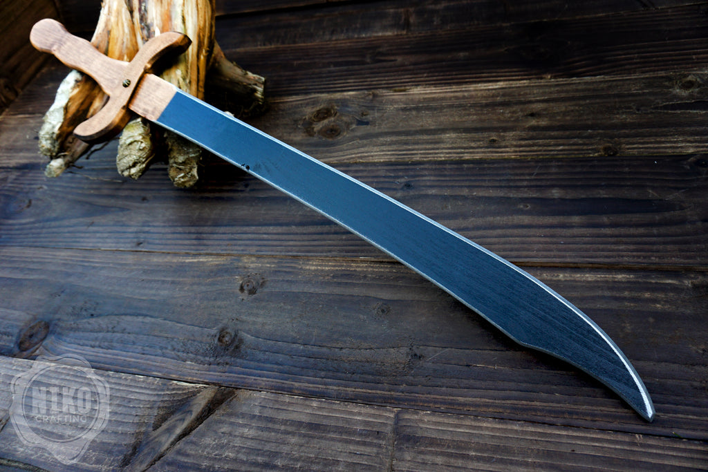 Wooden Large Toy Sword - Falchion: Handmade Personalised Gift