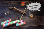 Wooden Cork-Crossbow and 3 corck: Handmade, Personalised Gift toy