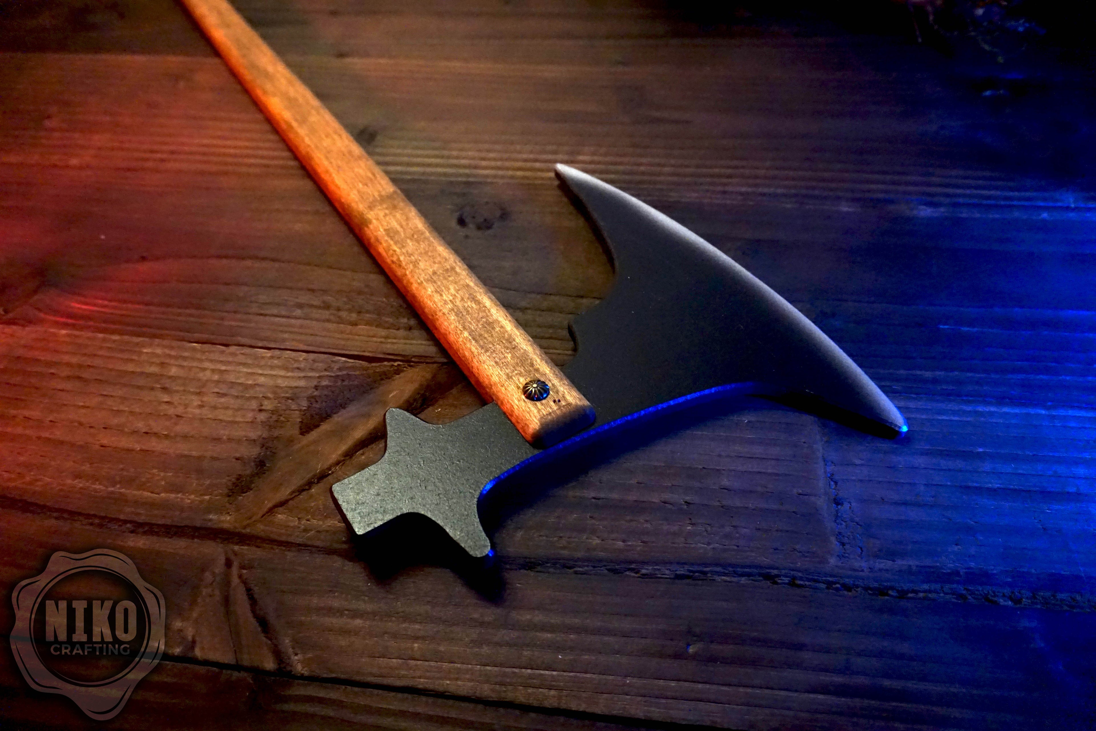 Wooden Medieval Toy Battle Axe – Viking Personalized, Unique Gift.