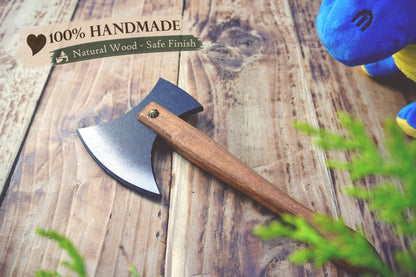 Wooden Small Toy Axe - Handmade, Personalised Gift