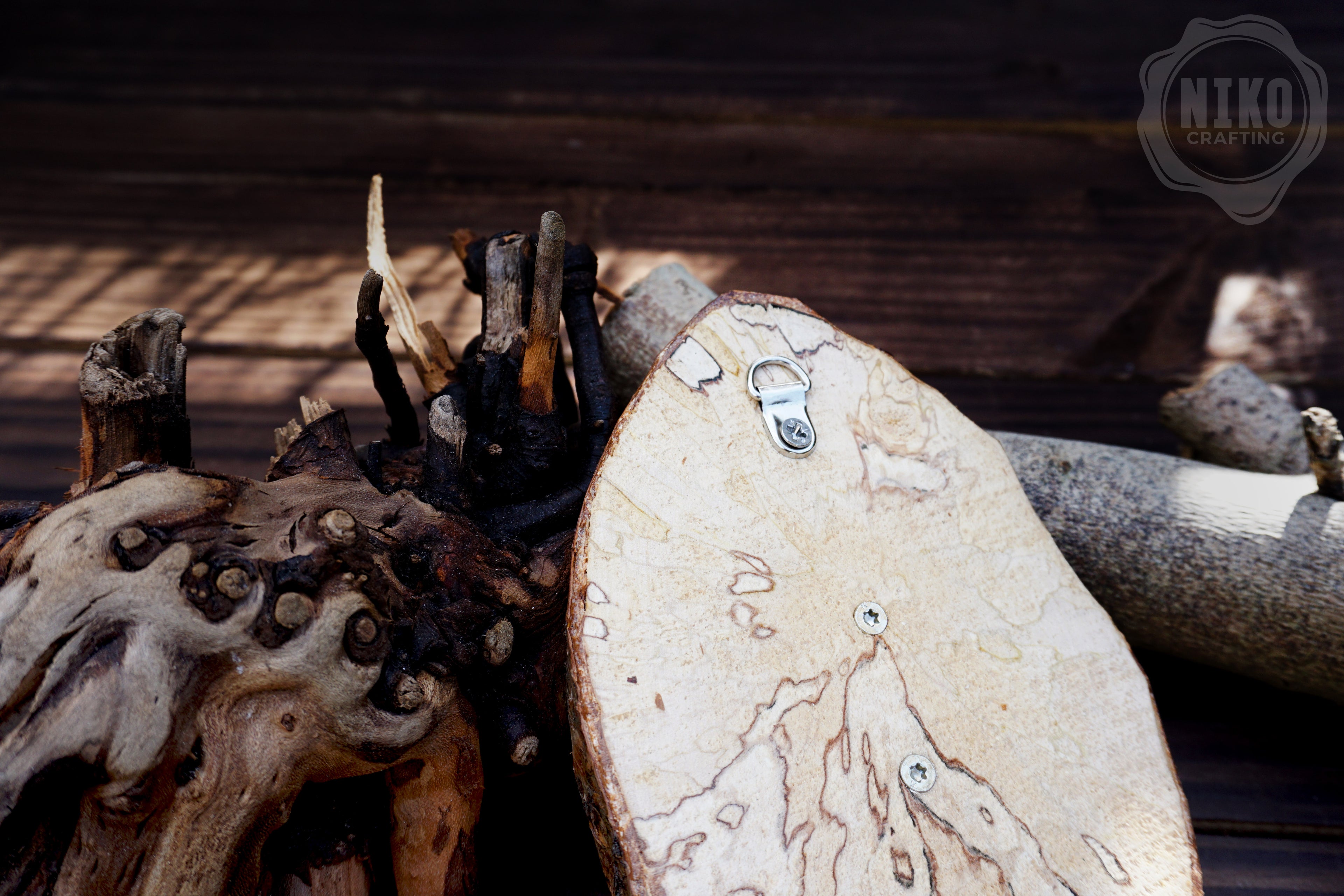 Hand-Carved Viking Wall Art - Rustic Decoration - Handmade Personalised Gift