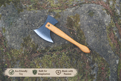 Wooden Small Toy Axe - Handmade, Personalised Gift