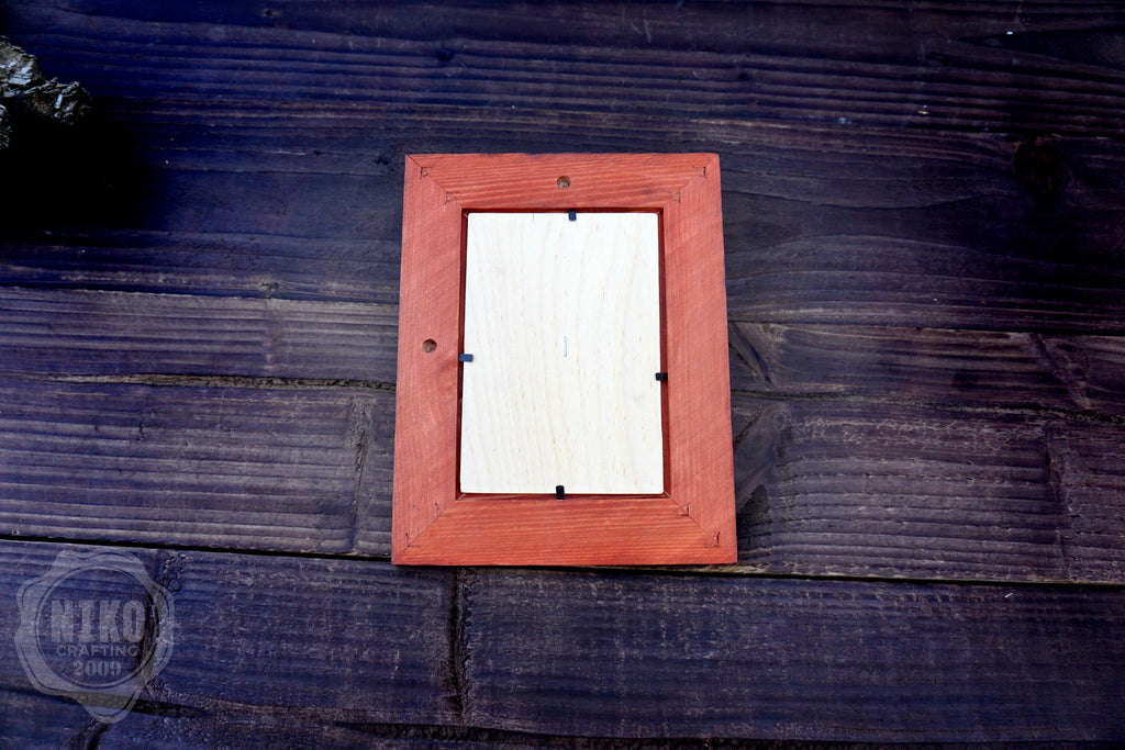 Hand Carved Viking in Frame - Personalized Rustic Home Decoration – Handmade Wal Art - Red/Brown