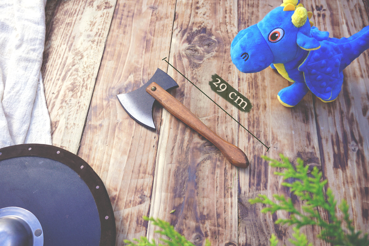 Wooden Small Toy Axe - Handmade, Personalised Gift