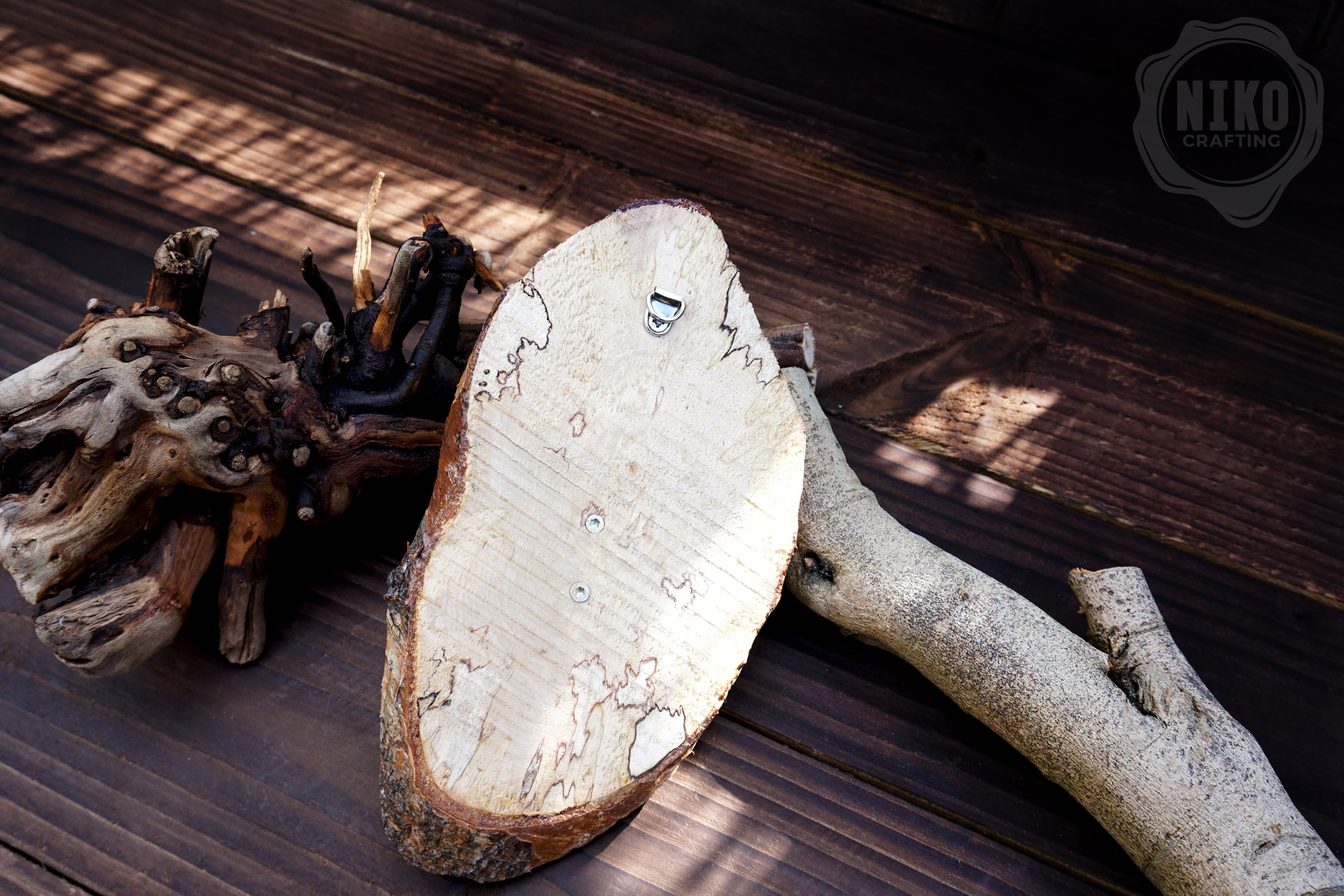 Hand-Carved Wood Spirit Wall Art - Rustic Decoration - Handmade Personalised Gift