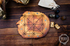 Three Men’s Morris – Handmade Wooden Board Game - Slavic Version - slavic swarga