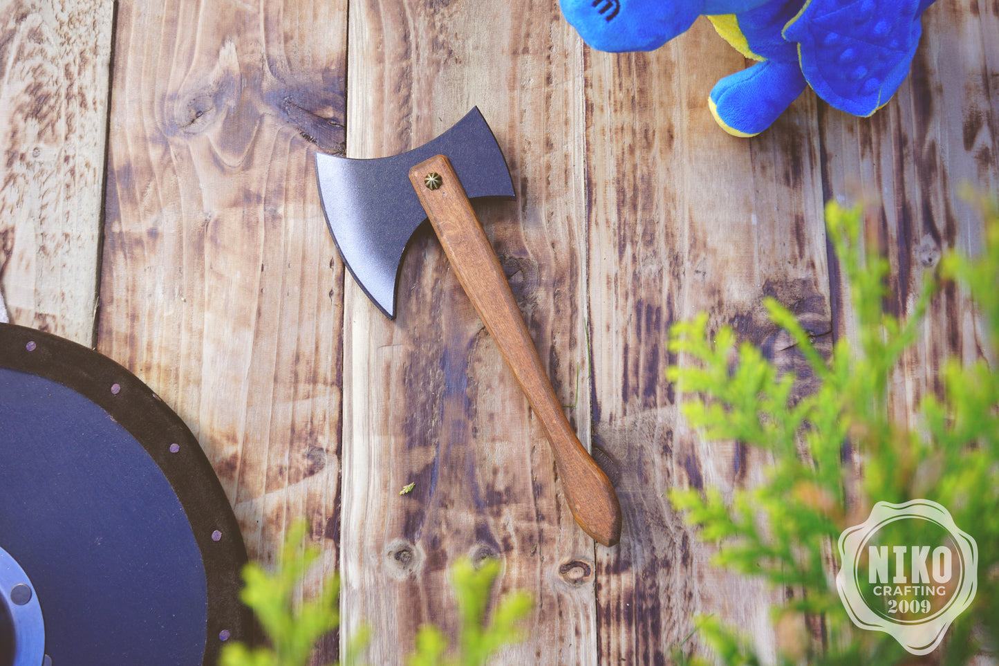 Wooden Small Toy Axe - Handmade, Personalised Gift