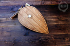 Wooden Viking Axe and Almond Shield - Gotland - Handmade Personalised Toy