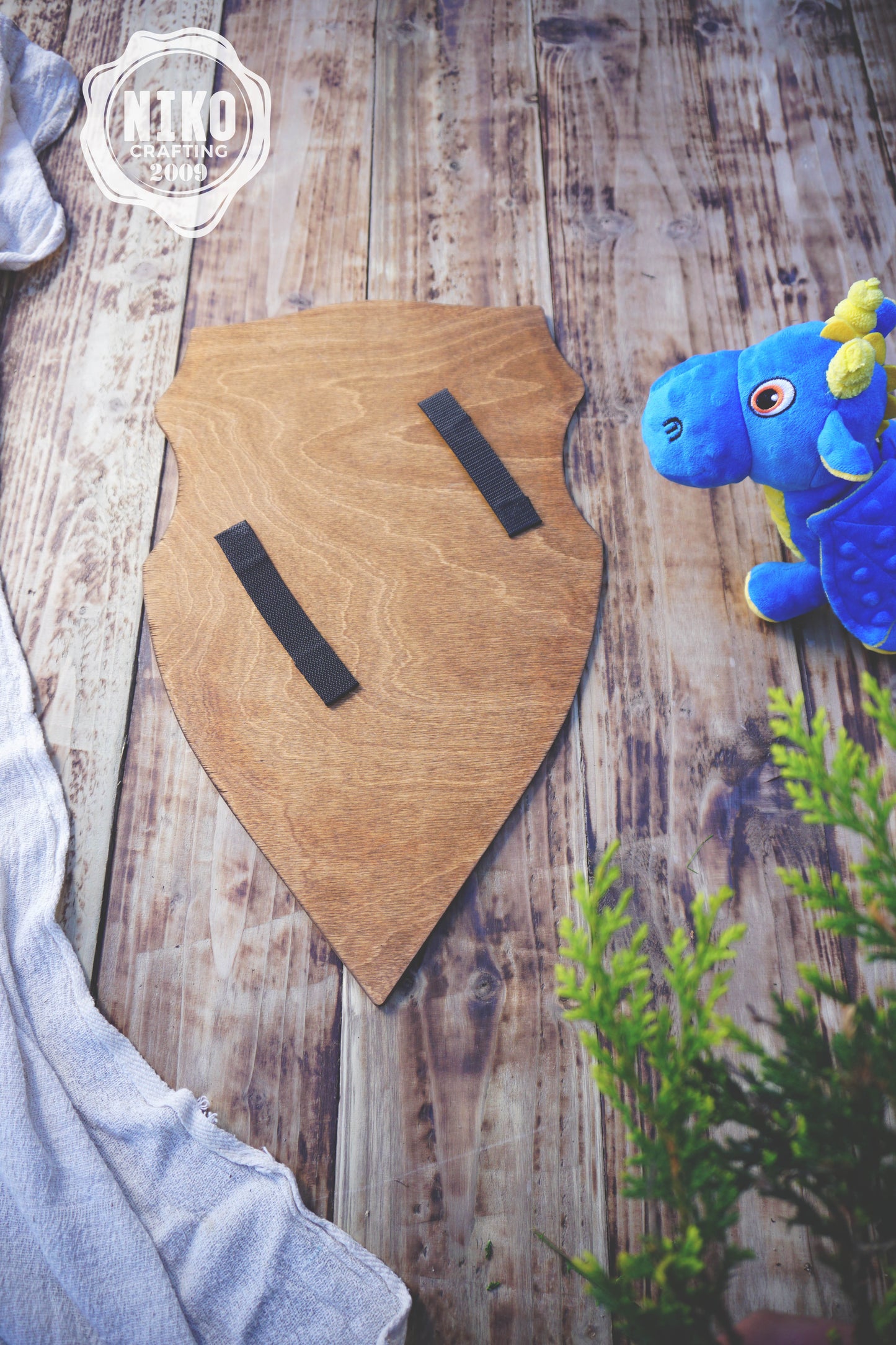 Wooden Viking Axe and Round Shield - Handmade Personalised Toy (Copy)