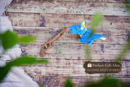 Wooden Rubberband Gun - Handmade, Personalised Toy