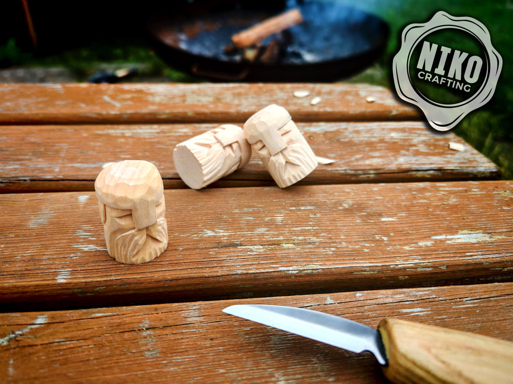 Three Men’s Morris – Handmade Wooden Board Game - Slavic Version - slavic swarga