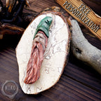 Hand-Carved Wizard Wall Art - Rustic Decoration - Handmade Personalised Gift